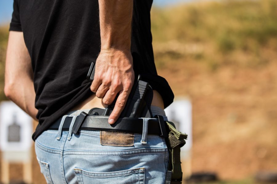 The Man Hiding a Gun Behind His Back | Los Angeles Theft Crimes Lawyer​​​​​​ | Wegman & Levin
