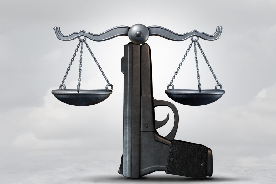 Illustration of Gun Law | Criminal Attorney in Los Angeles California​​​​ | Wegman & Levin