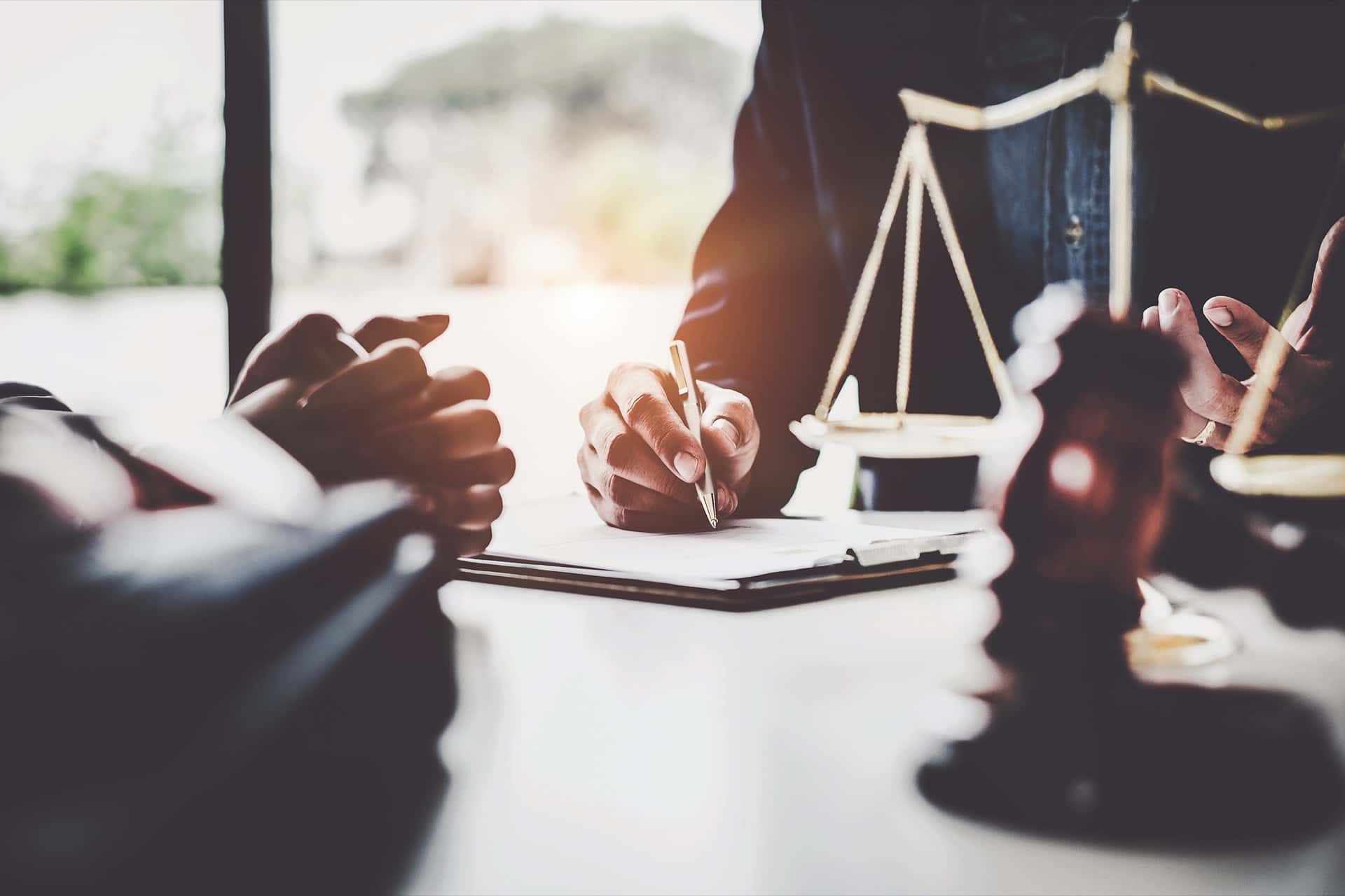 Businesswoman and Lawyer Discussing Legal Matter | Criminal Defense Attorney​​​​ | Wegman & Levin
